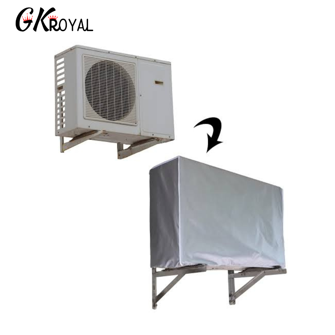 Quilted AC Cover - Dark Blue