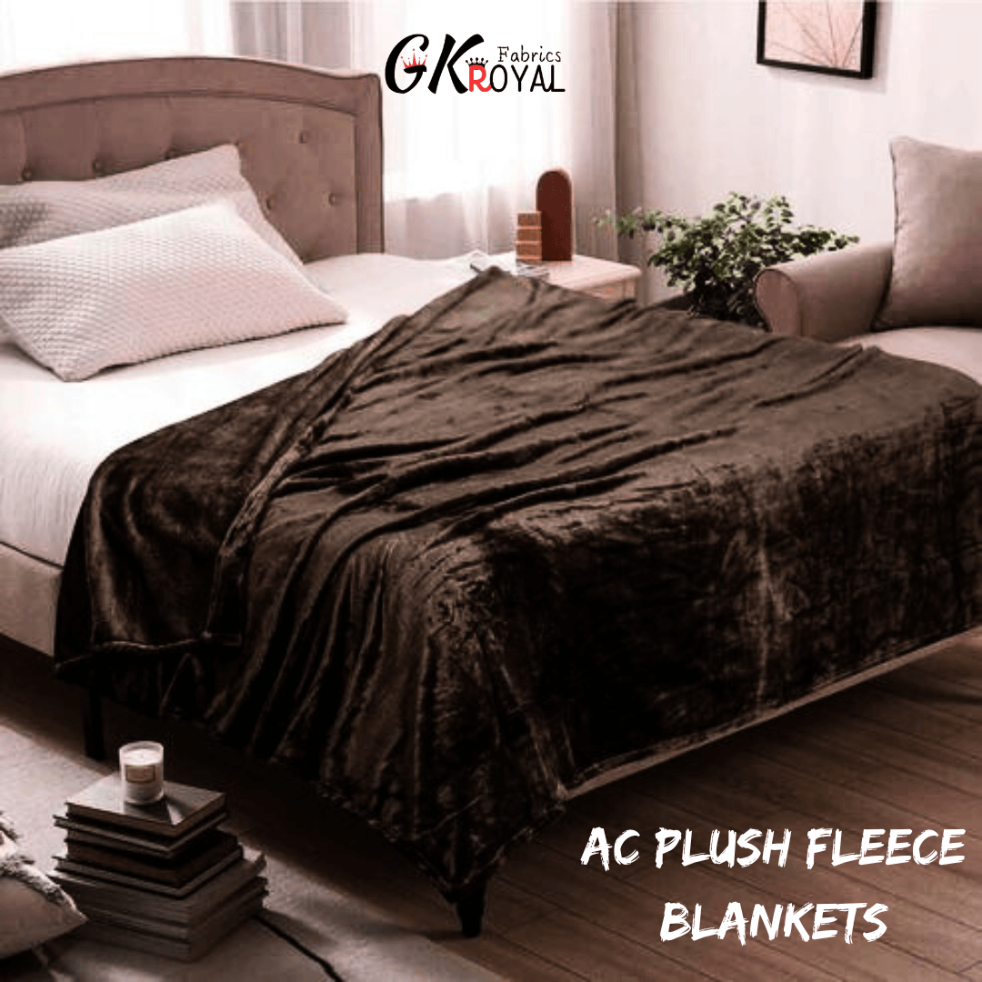 Fleece - Ac Blanket-(Brown)