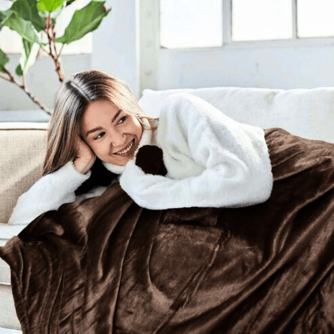 Fleece - Ac Blanket-(Brown)
