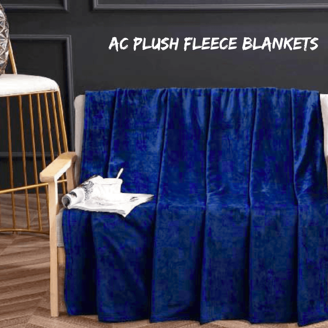 Fleece - Ac Blanket-(Blue)