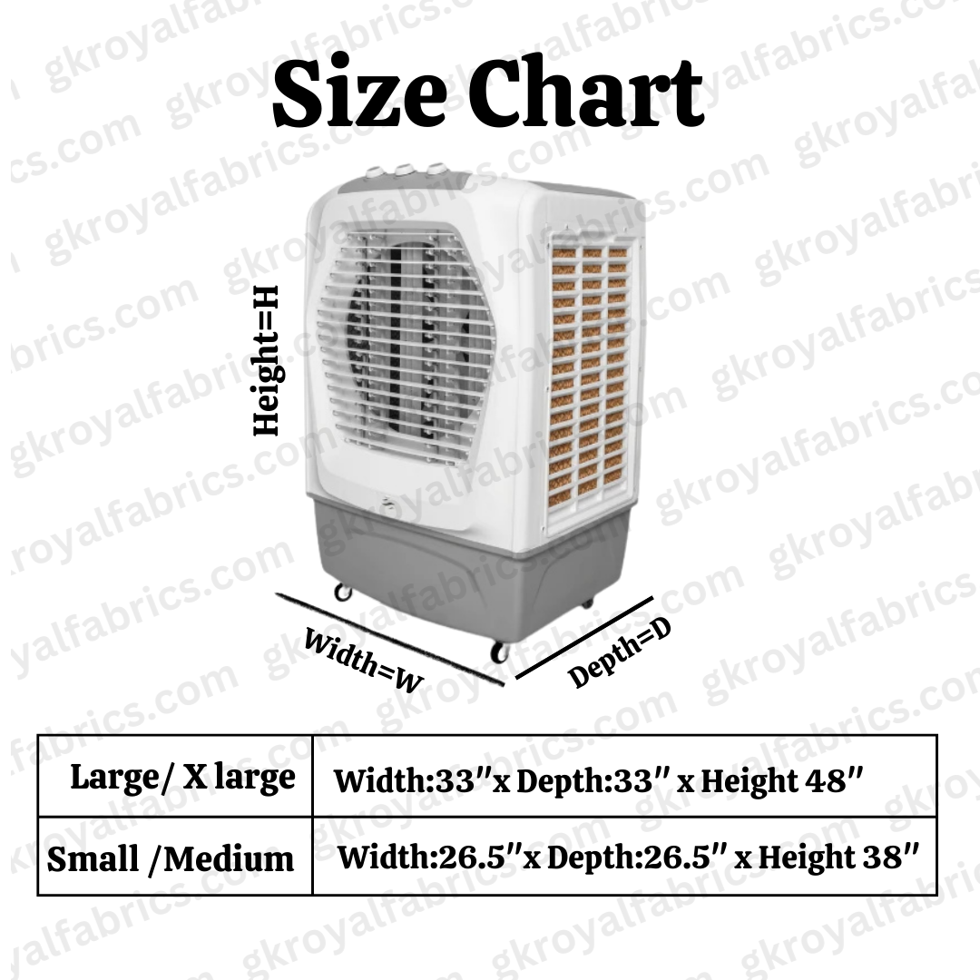 Dustproof & Water-Resistant Air Cooler Cover