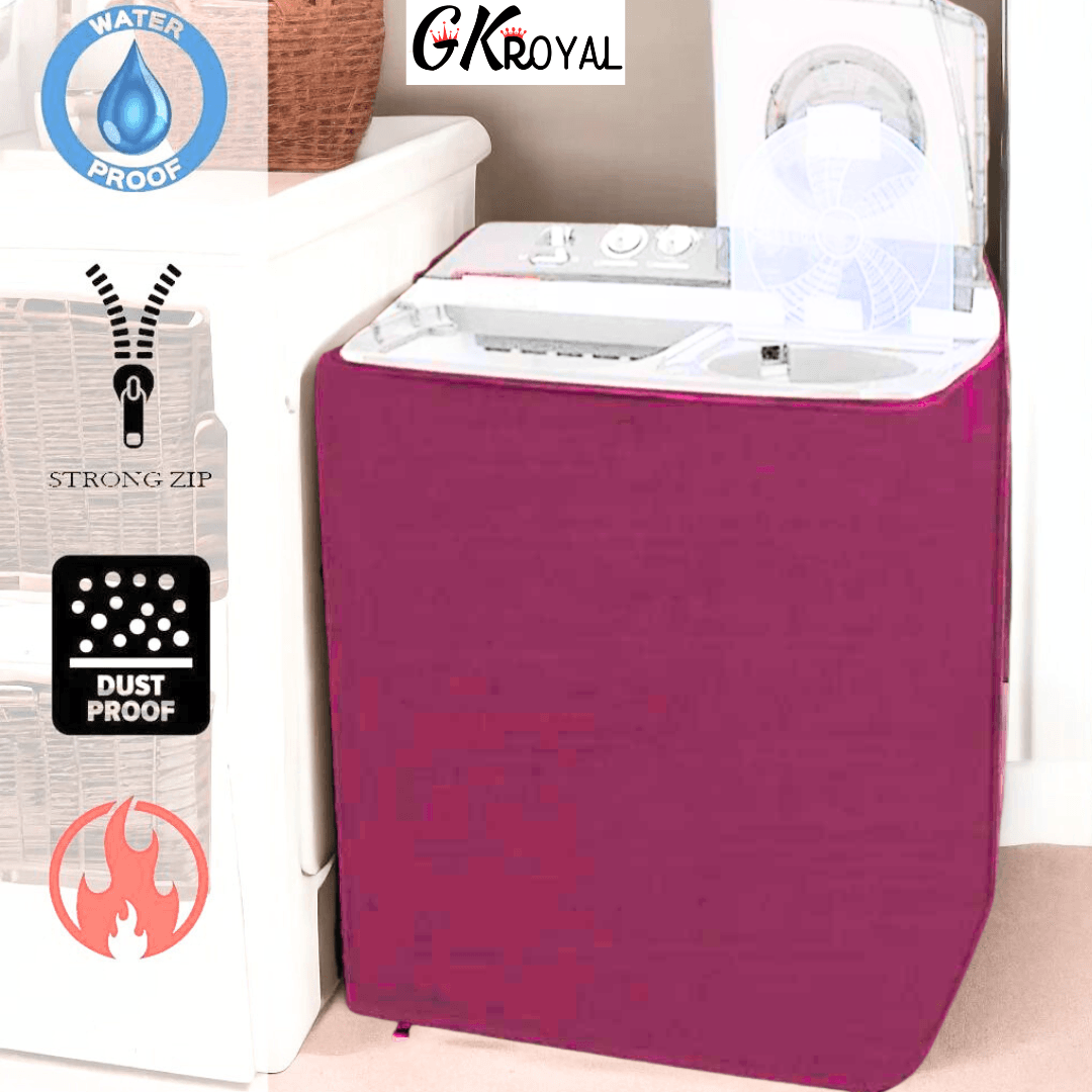 Waterproof Top Loaded Washing Machine Cover (Parashute) - All Sizes