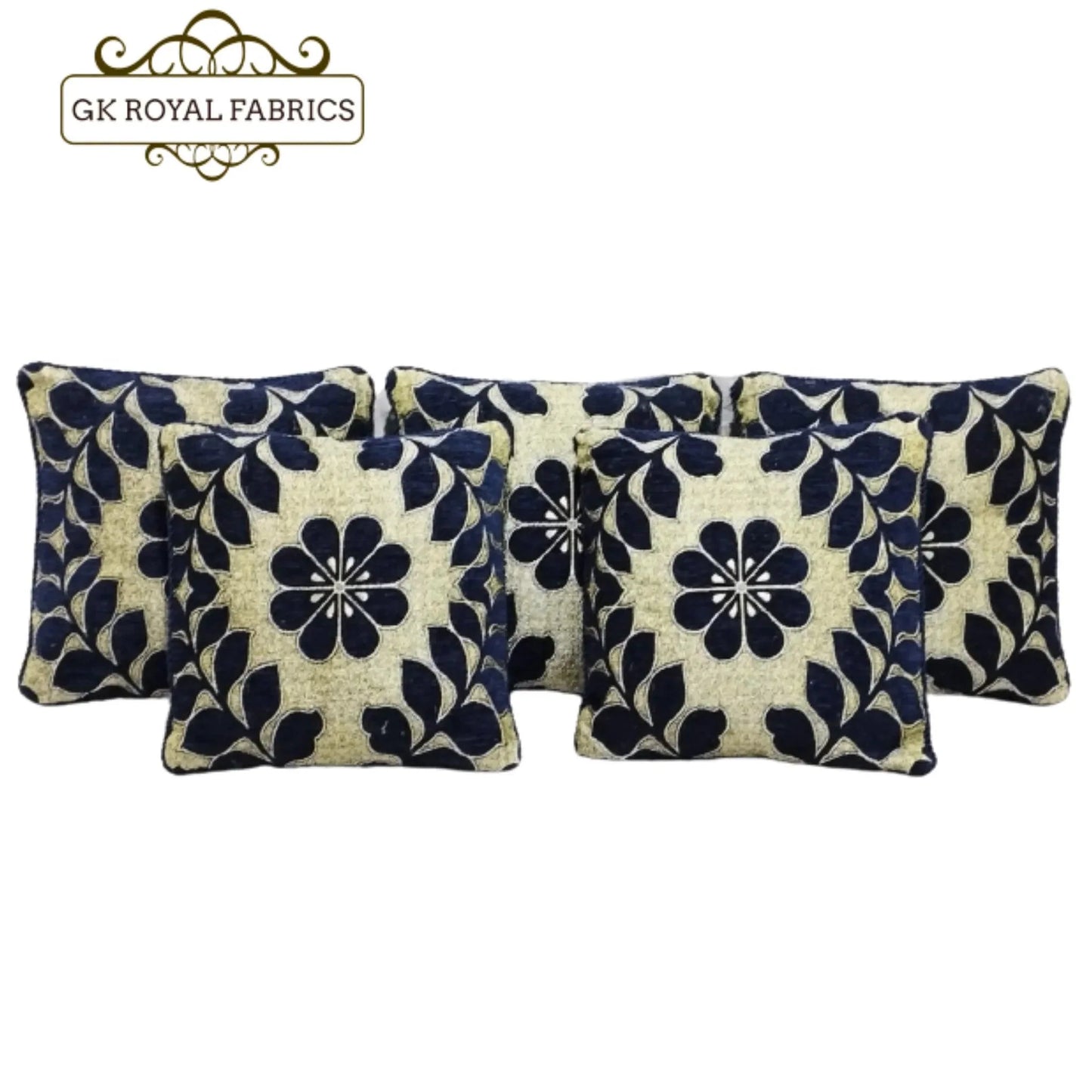 Velvet Jacquard Cushion cover 5 Pcs | M-080