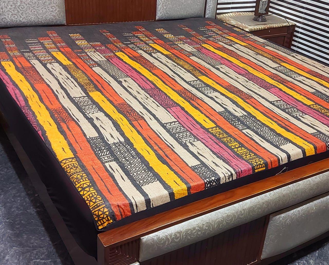 Printed 100% Waterproof Fitted Mattress Protector