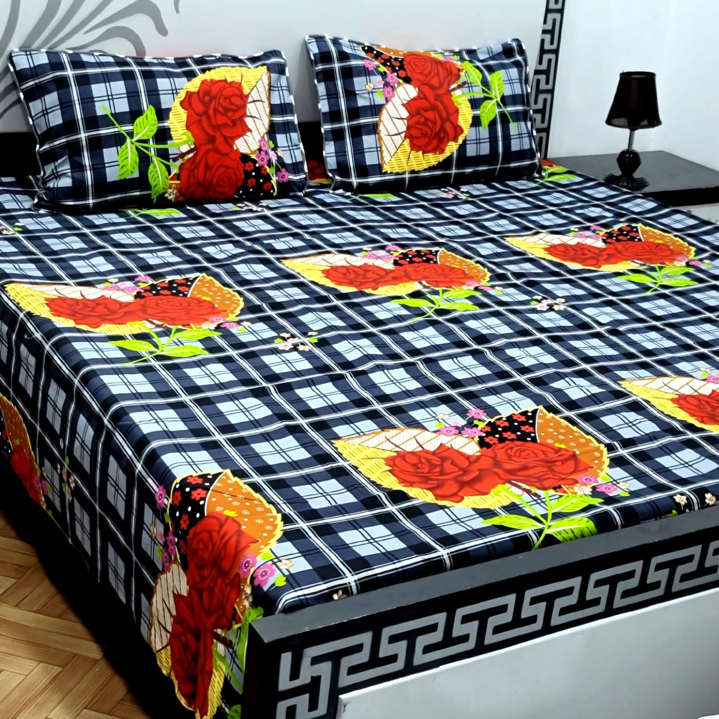 3D-Crystal Bed Sheets-C177
