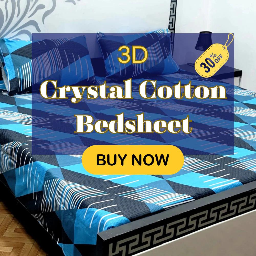 Crystal Cotton Bedsheet