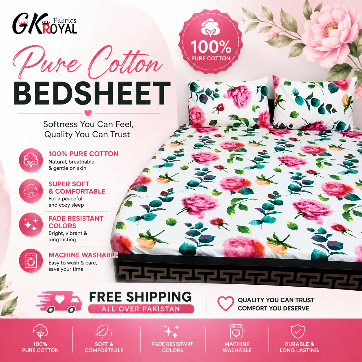 Cotton Bedsheet