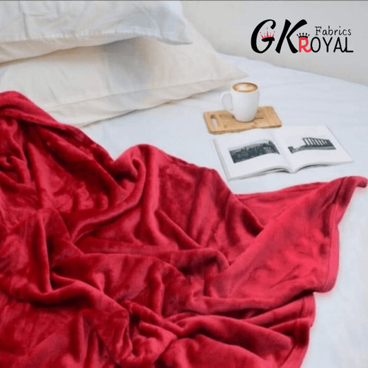 Fleece - Ac Blanket-(Red)