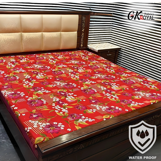 100% Printed Waterproof Mattress Cover - PWC-241