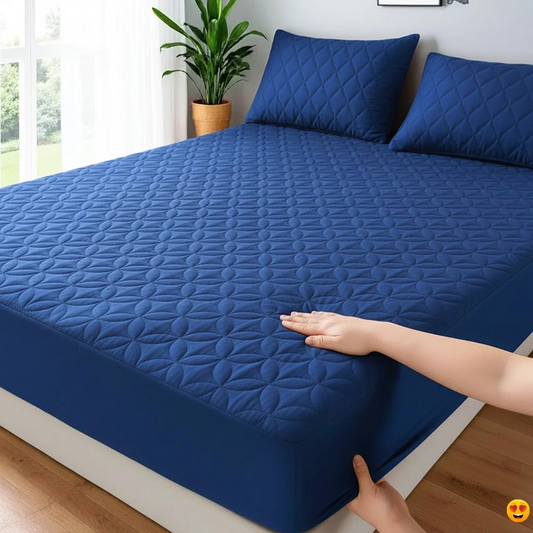 100% Waterproof Quilted Mattress Protector