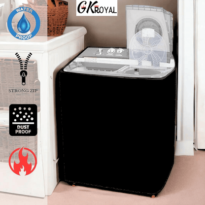 Waterproof Top Loaded Washing Machine Cover (Parashute) - All Sizes
